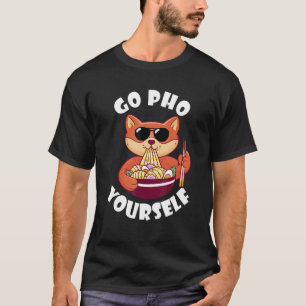 T-shirt Bol Pho de nourriture asiatique pun renard vietnam