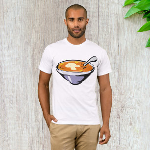 T-shirt Bol soupe de tomate avec cuillère