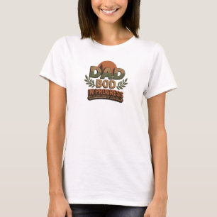 T-shirt Bold & Beautiful Papa GROS PROGRÈS Art wearable