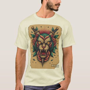 T-shirt Bold & Black : Sailor Jerry Flash.