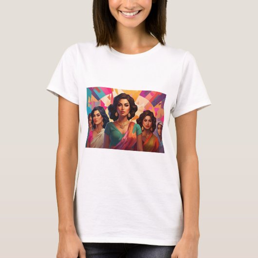 T-shirt Bold & Brave : Women's Empowerment Tee Collection (Devant)