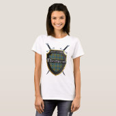 T-shirt Bold Clan Thomson Tartan Scottish Shield (Devant entier)