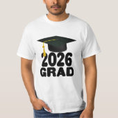 T-shirt Bold Class of 2026 Graduation (Devant)