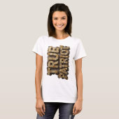 T-shirt Bold Or MONEY Design Moderne (Devant entier)