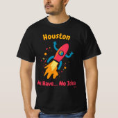 T-Shirt Bold Pop Art Fusée Espace (Devant)