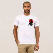 T-shirt Bold Samurai Art for Martial Arts Fans (Devant entier)