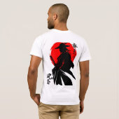 T-shirt Bold Samurai Art for Martial Arts Fans (Dos entier)