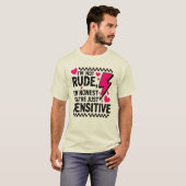 T-shirt Bold Sass Graphic - Déclaration "Je ne suis pas gr (Devant entier)