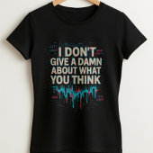 T-shirt Bold Statement Tee; Funny Gift for Rebels