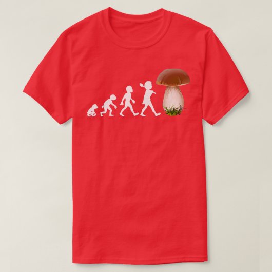T-shirt Boletus porcini mushroom mushroom picker mushroom (Design devant)
