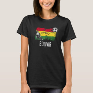 T-shirt Bolivie Drapeau Jersey Bolivien Soccer Team Bolivi