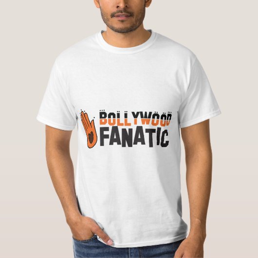 T-shirt Bollywood fantatic (Devant)