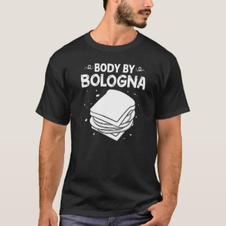 T-shirt Bologna Meat Italy Sandwich Sausage Baloney Fried