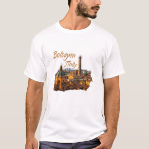 T-shirt Bologne Italie : Centre historique