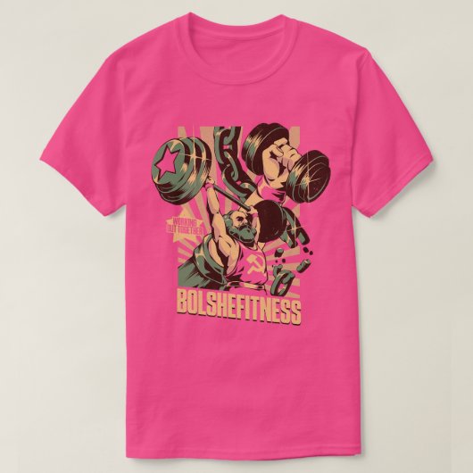 T-shirt Bolshefitness (Design devant)