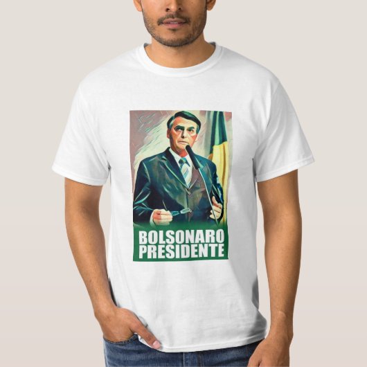 T-SHIRT BOLSONARO LE PRÉSIDENT (Devant)