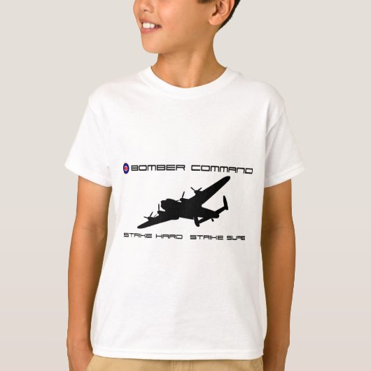 T-shirt Bombardier de Lancaster - commande de bombardier (Devant)