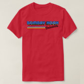 T-shirt Bombay Hook Delaware Retro Design Stylisé (Design devant)