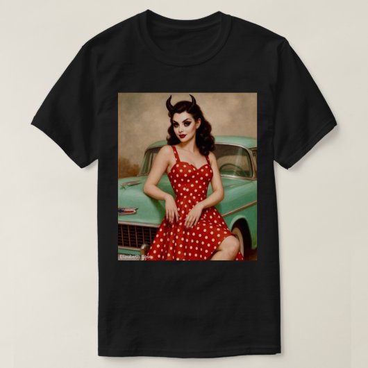 T-shirt Bombe Cerise (Design devant)