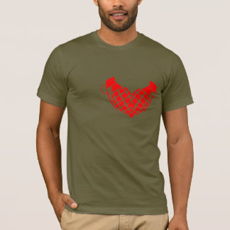 T-shirt Bombe d'amour, coeur de grenade