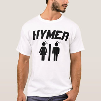 T-shirt Bombe de blanc de Hymer
