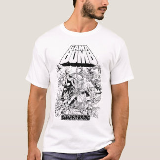 T-shirt Bombe de GAMA - blanc de cerveau de citoyen