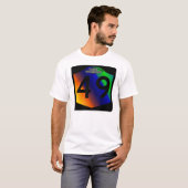 T-shirt bombe de la couleur 49Phly (Devant entier)