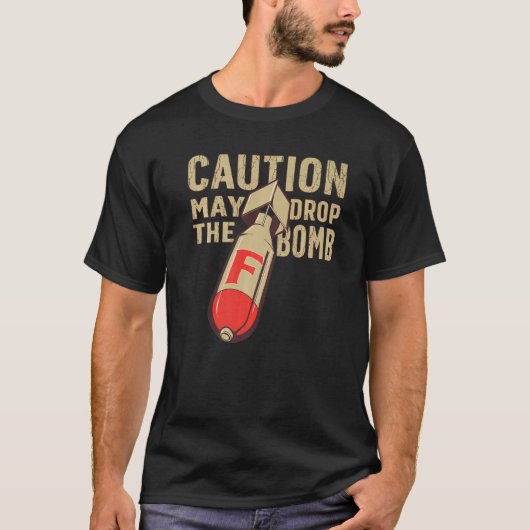 T-shirt Bombe F larguant la bombe F 1 (Devant)