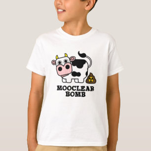 T-shirt Bombe Mooclebre Funny Cow Pun