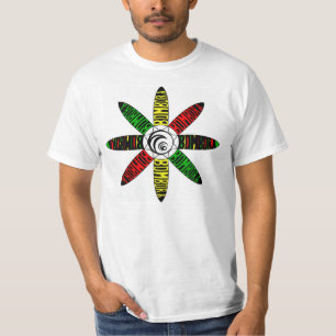 T-shirt Bombora Rasta en spirale