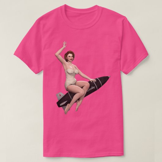 T-shirt Bombshell Becky à droite (Design devant)