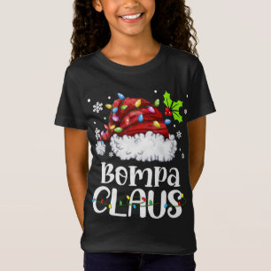 T-Shirt Bompa Claus Noël Noël Lumière Noël Famille