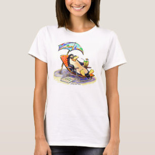 T-shirt bon à rien de plage