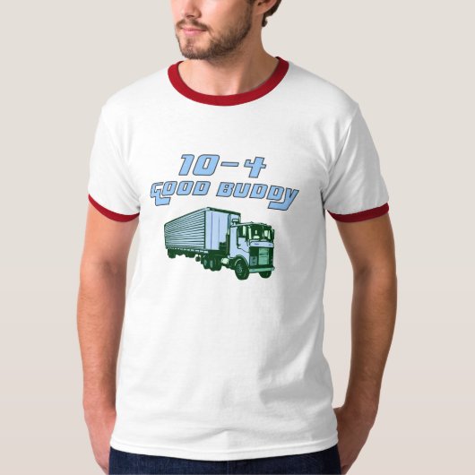 T-shirt bon ami du camion 10-4 (Devant)