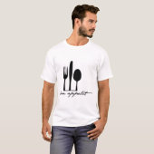 T-shirt Bon appétit (Devant entier)