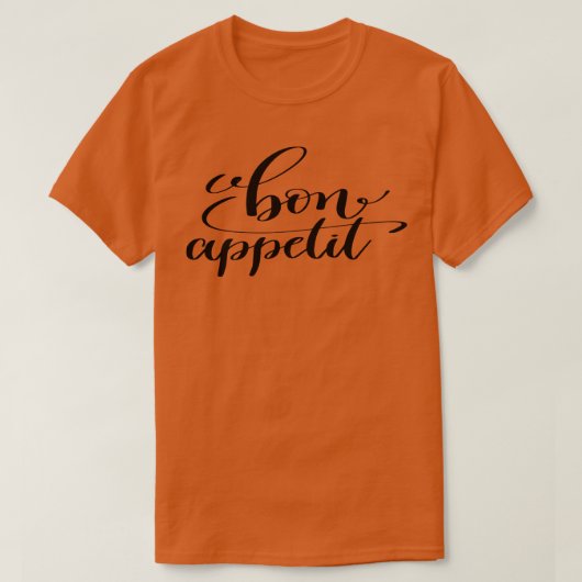 T-shirt Bon Appetit (Design devant)