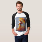 T-shirt Bon Art numérique (Devant entier)