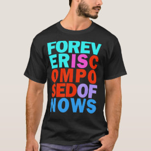 T-shirt Bon Bien-Être Actuel Moment Rainbow Inspirationa