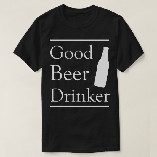 T-shirt Bon Boisson de bière (Design devant)