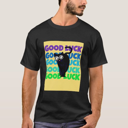 T-shirt Bon Chat Cool Chat T- (Devant)
