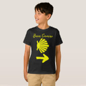 T-shirt Bon Chemin De Saint-Jacques De Compostelle St. Jac (Devant entier)