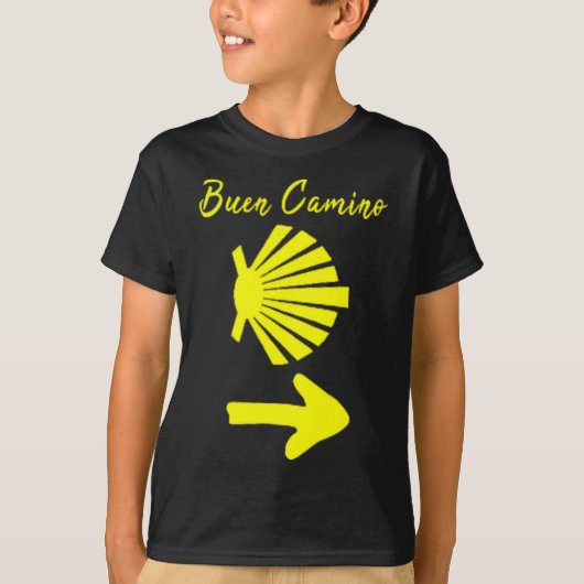 T-shirt Bon Chemin De Saint-Jacques De Compostelle St. Jac (Devant)