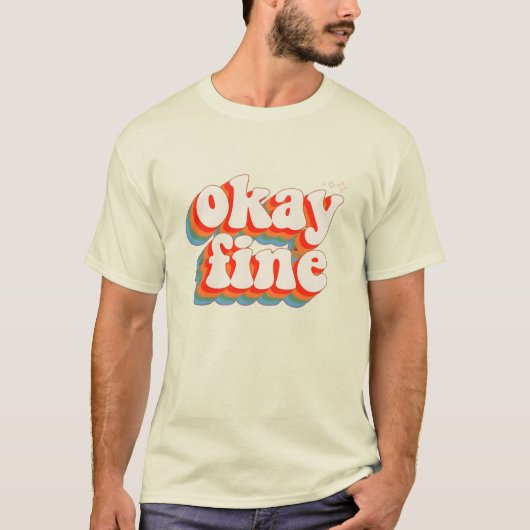 T-shirt Bon design Super rétro (Devant)