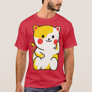 T-shirt Bon dessin de chat de chance