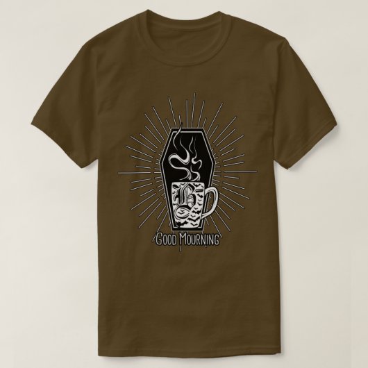 T-shirt Bon deuil (Design devant)