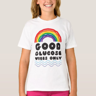 T-shirt Bon glucose (ruche d'arc-en-ciel)