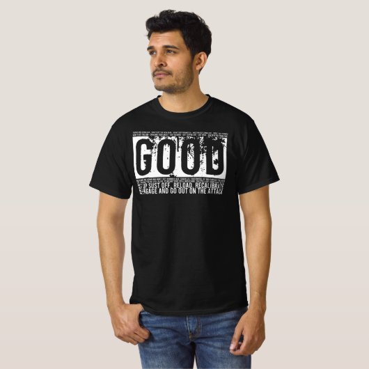 T-shirt Bon Jocko Navy Seal T Shirt Jocko Bonne Motivation (Devant entier)