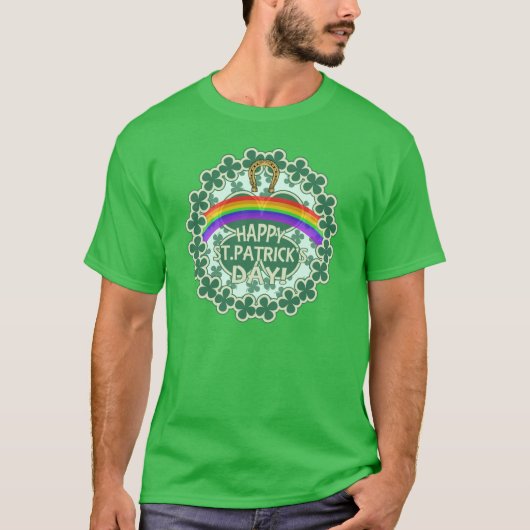 T-shirt Bon Jour de la Saint Patrick (Devant)