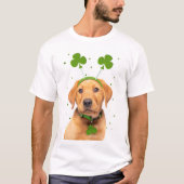 T-shirt Bon Jour de la Saint Patrick pour tous les chiens  (Devant)