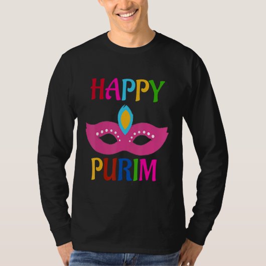 T-shirt Bon Masque Purim (Devant)
